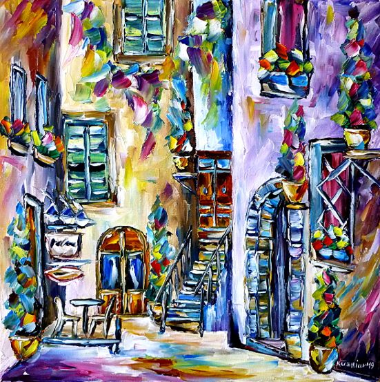 tuscanylove,italylove,villageidyll,countryidyll,oldhouses,villagescenery,villagescene,villagescape,southernidyll,stairspainting,oldalley,villagepainting,italianvillage,colorfulhouses,paletteknifeoilpainting,modernart,impressionism,artdeco,abstractpainting,livelypainting,colorfulpainting,italypainting,pitiglianopainting,tuscanypainting,pinkpainting,pinkcolours,violetpainting,violetcolours,livelycolours,3dpainting,3doilpainting,3dpicture,3dimage,3dartwork