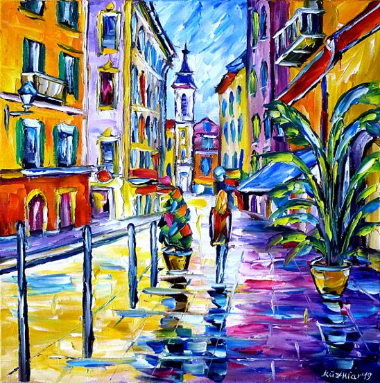 harbortown,southernfrance,frenchriviera,cotedazur,oldtownofnice,citywalk,strolling,citystroll,oldhouses,jetsetlife,luxuryyachts,richpeople,cityscene,cityscape,southernidyll,colorfulhouses,provence,paletteknifeoilpainting,modernart,impressionism,artdeco,abstractpainting,livelypainting,colorfulpainting,yellowandbluepainting,yellowandbluecolours,nizza,citynicepainting,3dpainting,3doilpainting,3dpicture,3dimage,3dartwork