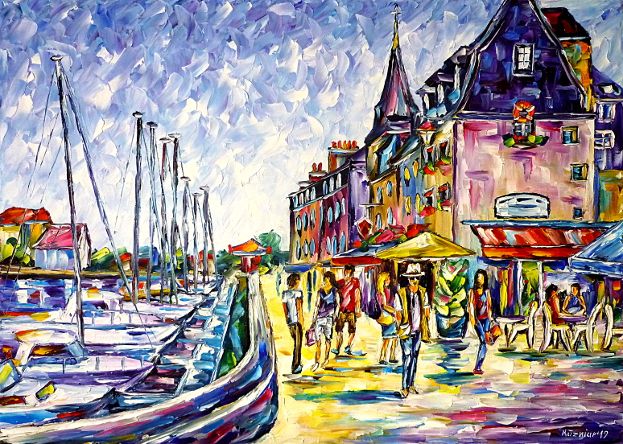 oilpainting,modern,impressionism,artdeco,abstractpainting,cityscene,boatsintheharbor,harborscene,sailboatsintheharbor,citywalk,citystroll,strolling,Calvados,seaport,Normandy,NorthernFrance,cafepainting,cafepicture,restaurantpainting,restaurantpicture,grandcafe,bistro,VieuxBassin,colourfulhouses,narrowlanes,holidayinfrance,northsea,atlantic,pinkpainting,pinkpicture,pinkartwork,peoplepainting,3dpaintings,3doilpaintings,3dpictures,3dimages,3dartworks,lively,colorful