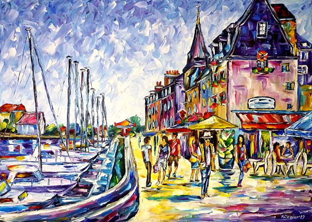 oilpainting,modern,impressionism,artdeco,abstractpainting,cityscene,boatsintheharbor,harborscene,sailboatsintheharbor,citywalk,citystroll,strolling,Calvados,seaport,Normandy,NorthernFrance,cafepainting,cafepicture,restaurantpainting,restaurantpicture,grandcafe,bistro,VieuxBassin,colourfulhouses,narrowlanes,holidayinfrance,northsea,atlantic,pinkpainting,pinkpicture,pinkartwork,peoplepainting,3dpaintings,3doilpaintings,3dpictures,3dimages,3dartworks,lively,colorful