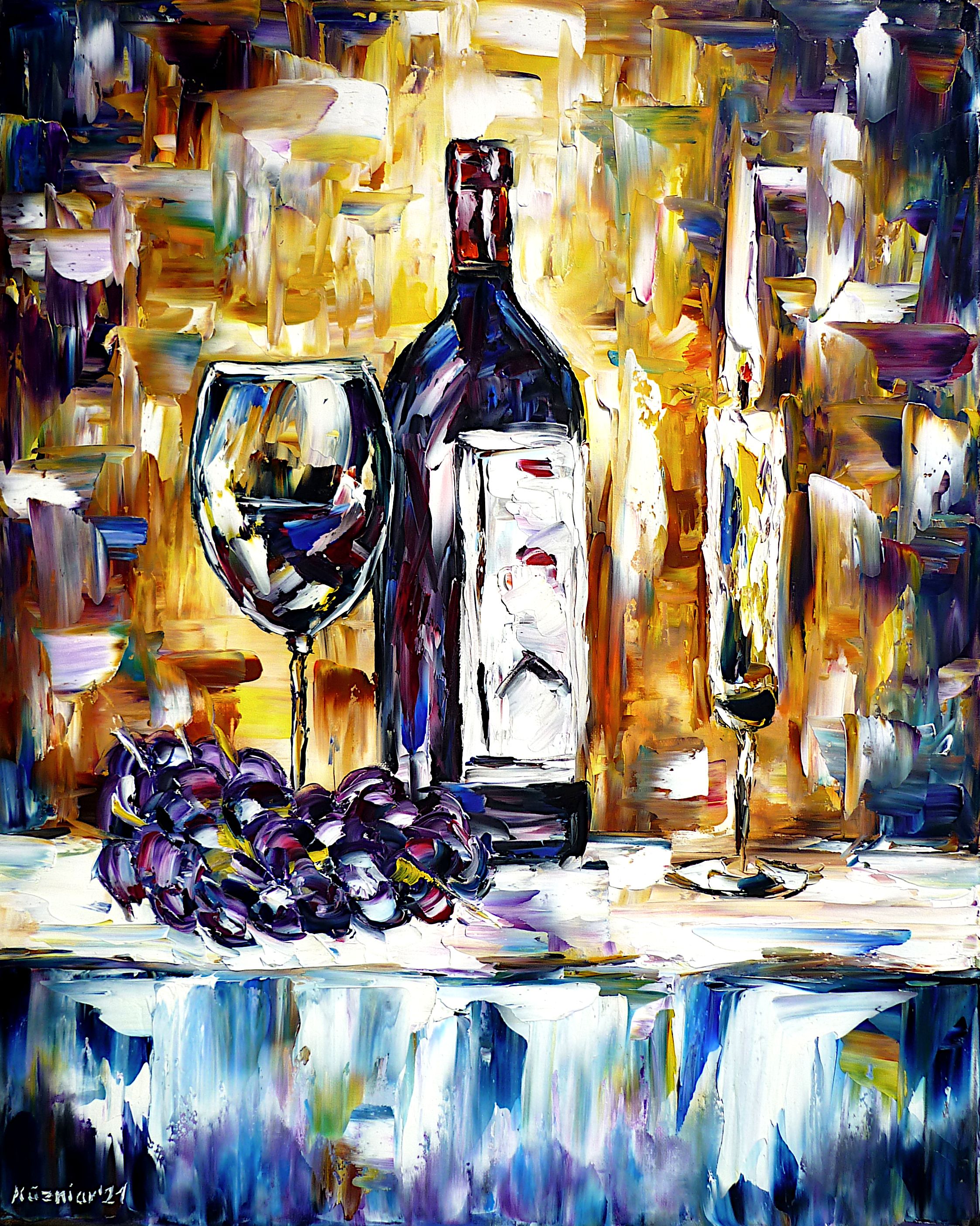 winebottle,bottleofwine,glassofwine,wineglass,winecandlegrapes,darkstilllifepainting,modernstilllife,redwine,alcoholstilllife,colorfulstilllife,grapesonthetable,stilllifewithcandle,stilllifewithwine,candleonthetable,romance,romanticpicture,romanticpainting,winelover,winelove,winepainting,winepicture,Ilovewine,winedrinker,wineconnoisseur,stilllifeabstract,cheerfulpicture,joy,friendlypicture,friendlypainting,peacefulpicture,peacefulpainting,paletteknifeoilpainting,modernart,figurative,impressionism,abstractpainting,livelycolours,colorfulpainting,brightcolors,lightreflections,impastopainting,diningroomart,diningroompicture,diningroompainting