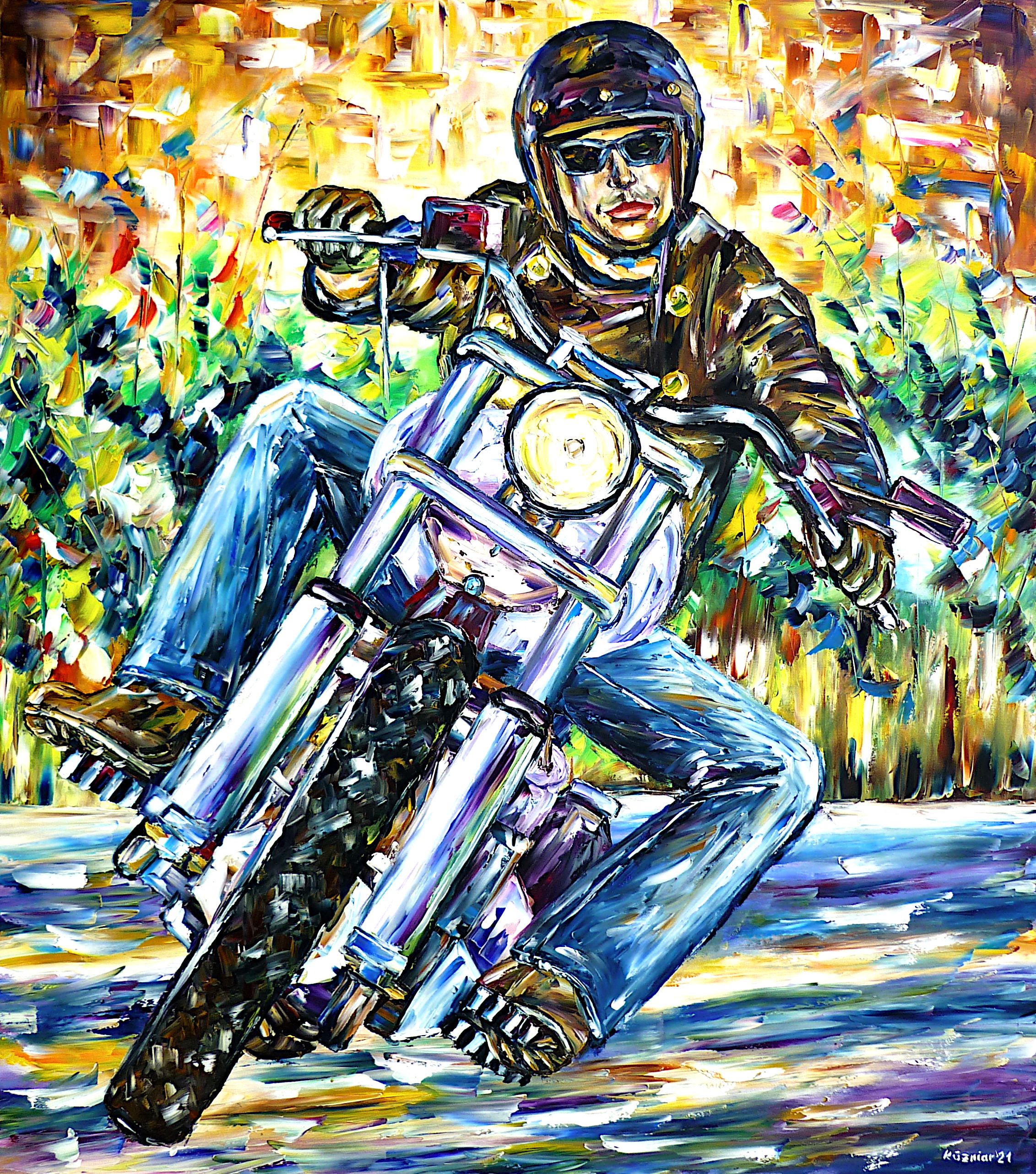 motorcyclist,motorcycling,harleydavidson,chopperdriver,chopper,easyriderfeeling,motorcyclefans,motorcyclelove,rocker,rockerpainting,hellsangels,freedom,beingfree,realmen,chopperfans,chopperlovers,chopperpainting,chopperpicture,manonaharley,harleyfans,harleylovers,onaharleypainting,harleyrider,joy,friendlypicture,friendlypainting,peace,peacefulpicture,peacefulpainting,paletteknifeoilpainting,modernart,impressionism,expressionism,figurative,abstractpainting,livelycolours,colorfulpainting,brightcolors,lightreflections,impastopainting,livingroomart,livingroompicture,livingroompainting