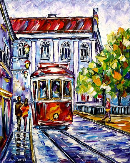 loversinlisbon,walkinghandinhand,citywalk,tram,cablecar,cityscene,cityscenery,oldlisbon,narrowalleys,colorfullisbon,colorfulhouses,cityinportugal,lisbonlove,lisbonlovers,southernserenity,portugallovers,citystroll,strolling,cityscapepainting,bluecolours,bluepainting,lisbonpainting,paletteknifeoilpainting,modernart,impressionism,artdeco,abstractpainting,livelypainting,colorfulpainting,livelycolours,3doilpainting,3dpicture,3dimage,3dartwork