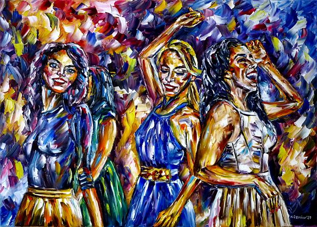 girlsinthedisco,womeninthedisco,peopleinthedisco,womanevening,girlsnight,girlsparty,womanparty,dancing,discodancers,dancinggirls,dancingwomen,havefun,danceparty,rejoice,laughingpeople,laughinggirls,laughingwomen,nightlife,happypeople,girlfriends,joyinlife,girlpower,womanpower,paletteknifeoilpainting,modernart,impressionism,artdeco,abstractpainting,livelycolours,colorfulpainting,brightcolors,lightreflections,impasto