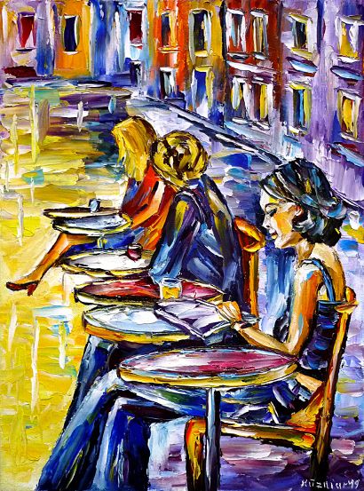 oilpainting,modern,impressionism,artdeco,abstractpainting,Parisiennesincafe,frenchwomenincafe,frenchgirlsincafe,readinggirl,readingwoman,readingincafe,blondefrenchwoman,blondefrenchgirl,cityscene,cafescene,sittinginacafe,peopleincafe,girlsincafe,womenincafe,citylife,parisianlife,womeninparis,cafepicture,restaurantpainting,restaurantpicture,peoplepainting,3dpaintings,3doilpaintings,3dpictures,3dimages,3dartworks,lively,colorful