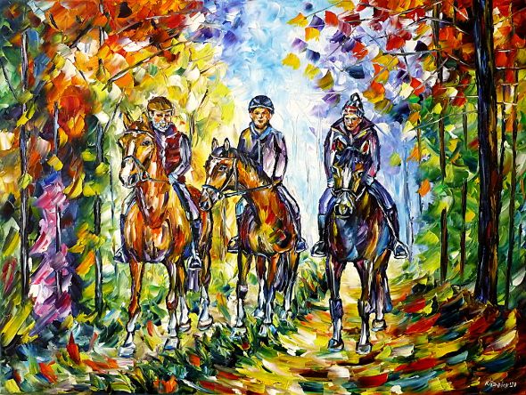 reiten,reiter,pferdeliebe,pferdeliebhaber,pferdemalerei,pferdebild,pferdegemaelde,familienausflug,familientag,reitenimherbst,herbstgemaelde,herbstlandschaft,herbstfarben,sonnigerherbsttag,menschundtier,farbenfroherherbst,schoenemalerei,familienbild,familiengemaelde,menschundpferd,ichliebepferde,pferdeabstrakt,menschenabstrakt,landschaftabstrakt,froehlichesbild,friedlichesgemaelde,freundlichesbild,friedlichesleben,freude,friede,ömalerei,spachteltechnik,Spachtelmalerei,modern,Impressionismus,modernemalerei,artdeco,abstraktemalerei,lebendigefarben,buntesgemaelde,lebendigesbild,farbenfrohesgemaelde,buntefarben,farbenfrohesgemaelde,leuchtendefarben,lichtreflektionen,lichtspiegelungen,impastomalerei,wohnzimmerkunst,wohnzimmerbild,wohnzimmergemaelde,wohnzimmermalerei