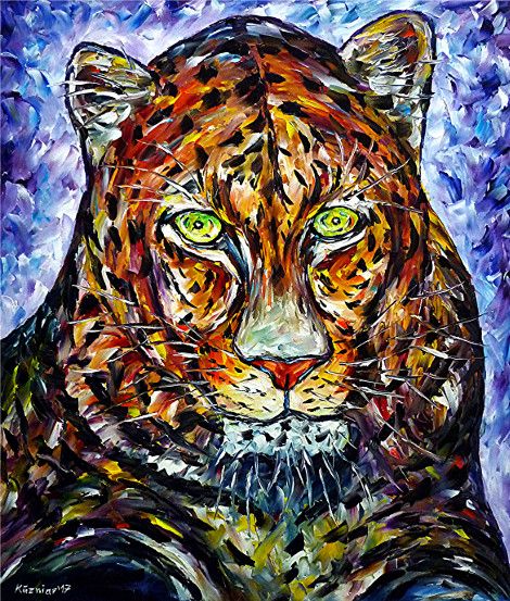 spachteltechnik, ölmalerei, impressionismus, leopard,safari,tierportrait,tiermalerei,tierliebe,leopardenliebe,katze,grosskatze,raubkatze