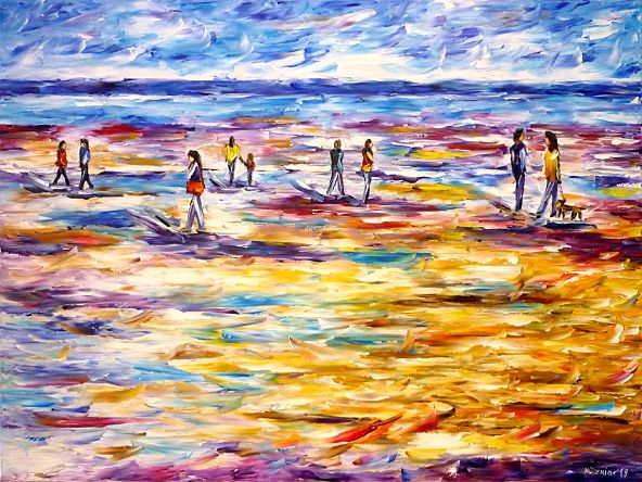 oilpainting,modern,impressionism,artdeco,abstractpainting,beachscene,peoplebythesea,seascape,beachpainting,womanwithadog,awalkonthebeach,bluesky,motherwithchildonthebeach,yellowbeach,blueandyellow,beachwalk,seapainting,waterpainting,pinkpainting,pinkpicture,pinkartwork,3dpaintings,3doilpaintings,3dpictures,3dimages,3dartworks,lively,colorful