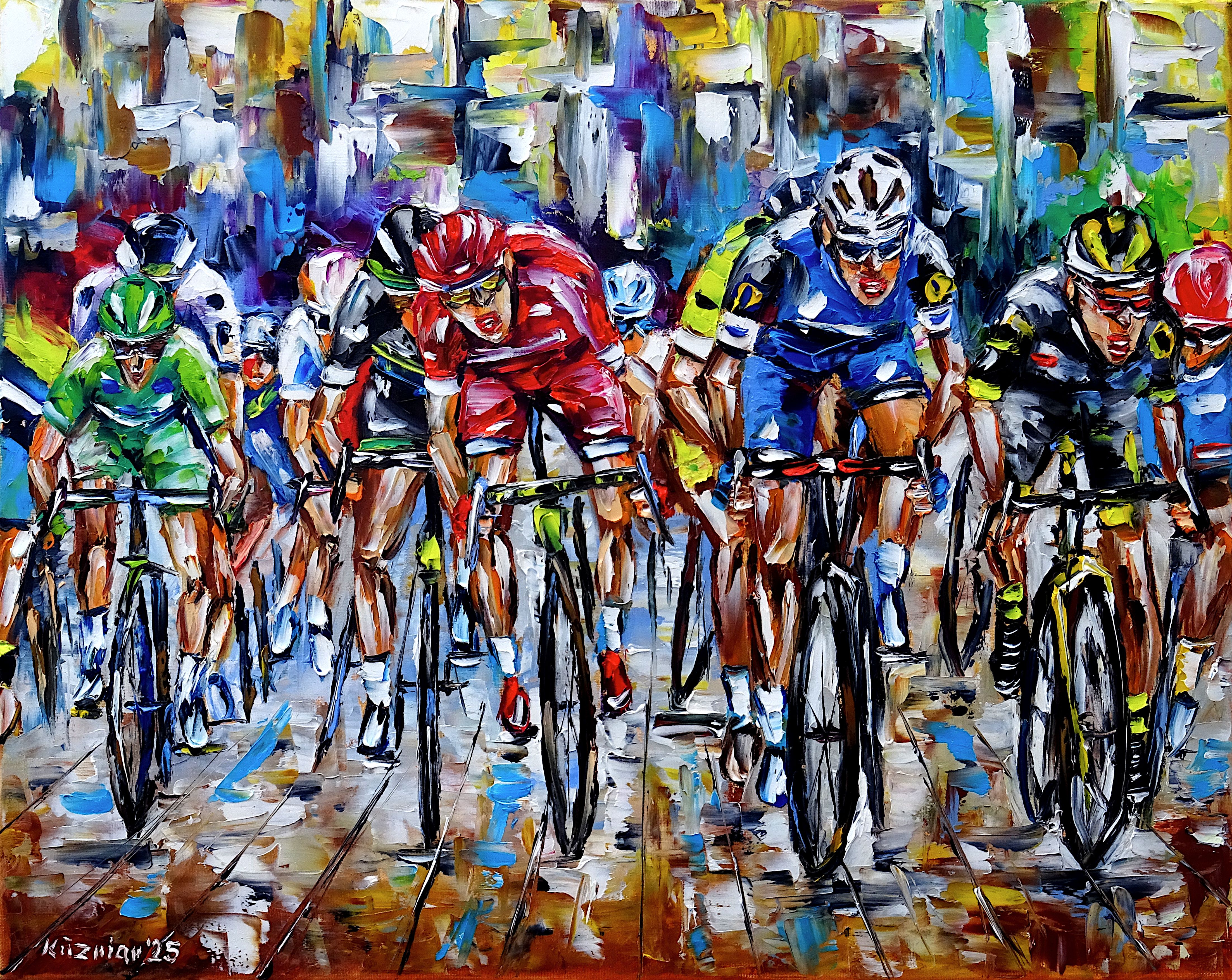 tour de france,finale,rennen in paris,Straßenradsport,finale etappe,radsport,radsportler,Zieleinfahrt,rennradfahrer,rennradfahren,radler,radrennen,radfahren,etappenrennen,tour de france szene,tour de france gemälde,tour de france bild,tour de france fan,tour de france liebe,tour de france liebhaber,rennsport,radsportbild,radsportgemälde,fahrrad,fahrrad liebe,fahrrad fans,fahrrad sport,sport gemälde,sportler,sport liebe,sport liebhaber,ich liebe sport,Spachtel Ölgemälde,ölmalerei,spachtelmalerei,spachteltechnik,expressive Kunst,expressionismus,expressive Malerei,lebendige Farben,bunte Malerei,impasto Malerei,figurativ