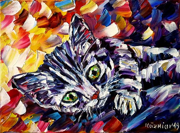 tiermalerei,katzenmalerei,katzenportrait,katzenmalen,jungeskaetzchen,katzenbaby,katzenliebe,katzenliebhaber,tierportrait,einsameskaetzchen,tierliebe,tierliebhaber,ömalerei,spachteltechnik,Spachtelmalerei,modern,Impressionismus,modernemalerei,artdeco,abstraktemalerei,3dbilder,3dgemaelde,3dkunstwerke,bunt,lebendig,farbenfroh,lebendigefarben