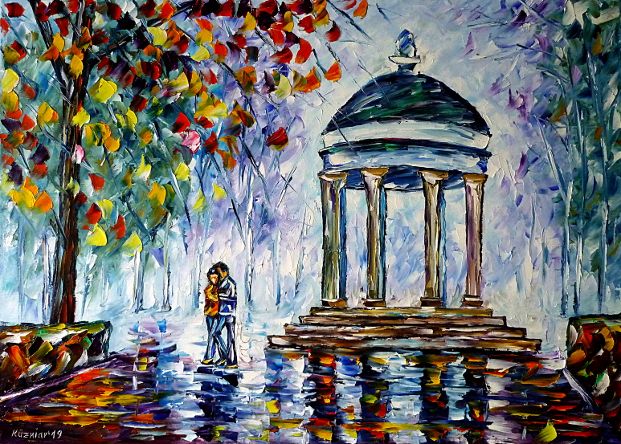 oilpainting,modern,impressionism,artdeco,abstractpainting,foggyday,grayautumnday,cloudysky,autumnpark,autumnfog,autumnmist,autumnmood,wetday,wetstreets,lovecouple,lovers,walkinghandinhand,cityscape,cityscene,gazebo,pavillon,autumncolours,landscapepainting,autumnlandscape,peoplepainting,3dpainting,3doilpainting,3dpicture,3dimage,3dartwork,lively,colorful