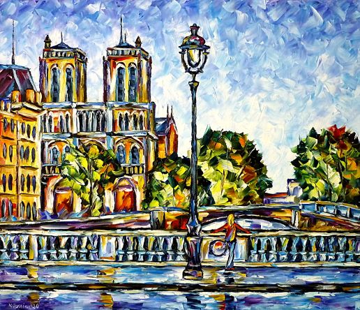 notredamepainting,notredamepicture,parisstreetlamp,parislantern,parisbridge,womanonabridge,girlonthebridge,blondegirl,cityandnature,pariscathedral,parischurch,oldparis,beautifulparis,colorfulparis,beautifulcity,colorfulcity,cityoflove,parispainting,parislove,parislovers,francelovers,francelove,colorfulcityscape,cityscene,cityscenery,oldtownofparis,colorfulhouses,iloveparis,bluepainting,bluecolors,paletteknifeoilpainting,modernart,impressionism,artdeco,abstractpainting,livelycolours,colorfulpainting,brightcolors,lightreflections,impastopainting,livingroomart,livingroompicture,livingroompainting